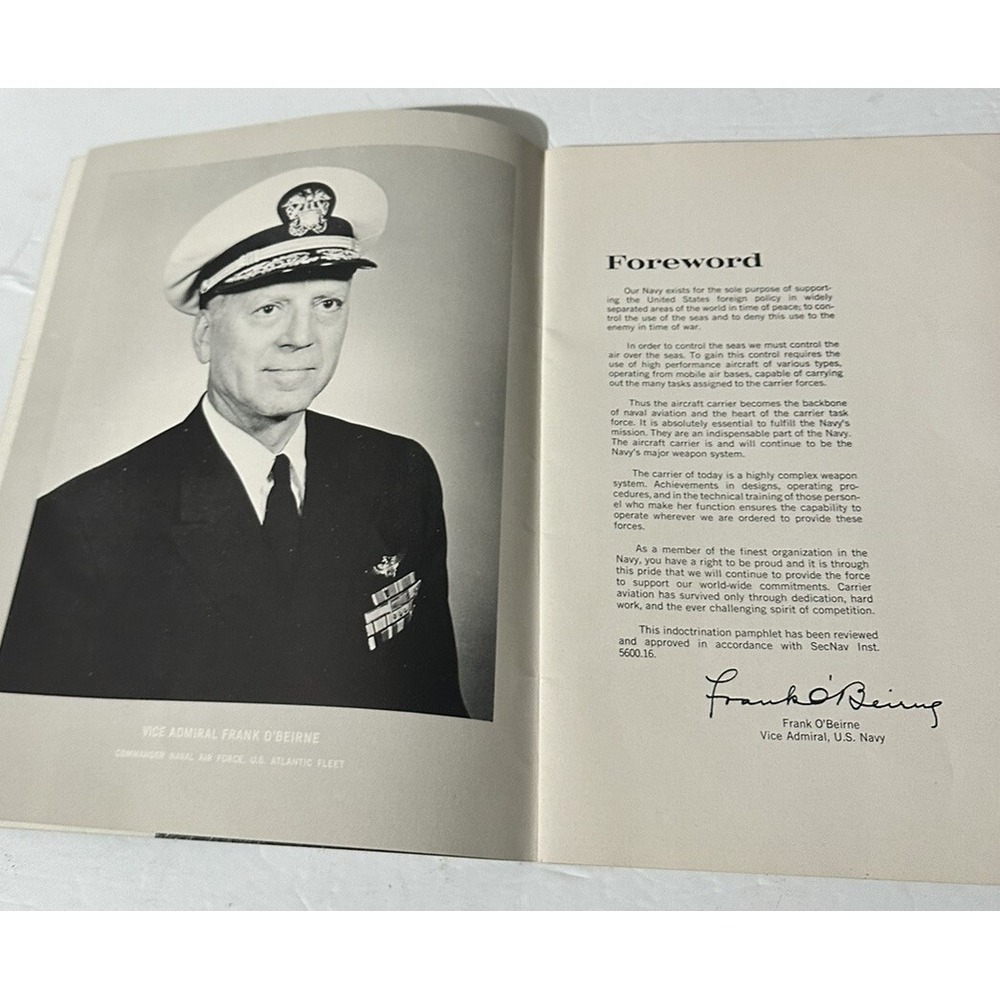 Air Power at Sea, Naval Force Atlantic Fleet, 50th Ann Naval Air Lot Of 2 Navy - Picture 6 of 12